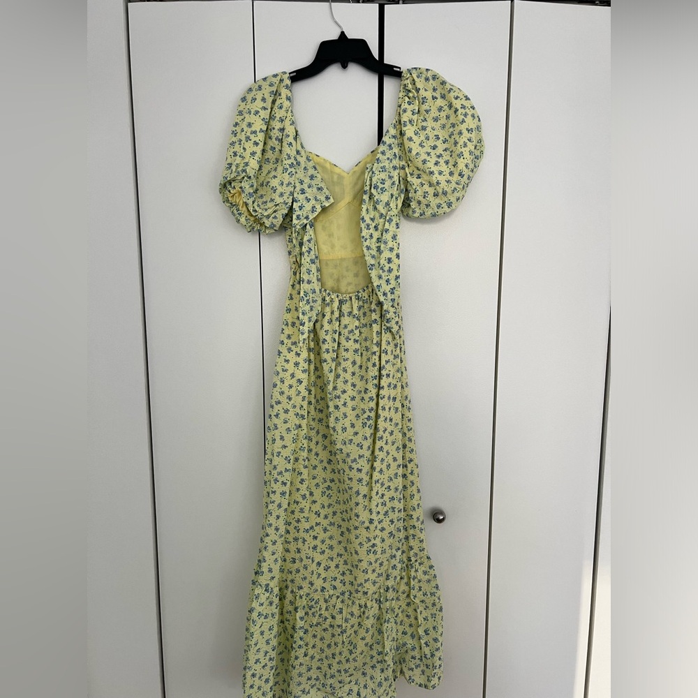 NWOT English Factory Tiered Midi Dress Size XS - Picture 2 of 2